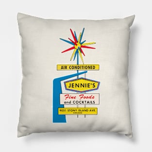 Jennie's Chicago - Vintage Diner Pillow