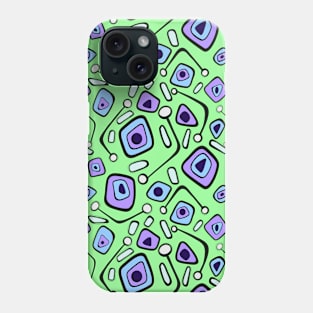 Abstract Pattern - Mint Green Phone Case