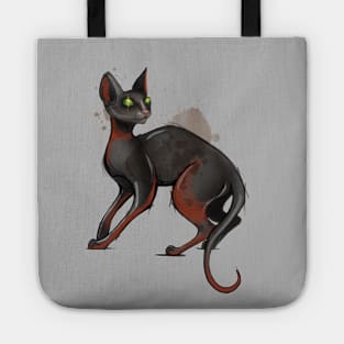 Cat. Sphynx cat. Sinister cat Tote