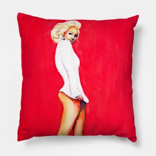 Blonde Goddess Pillow