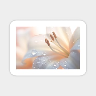 Lilium Flower Petal Nature Serene Calm Magnet