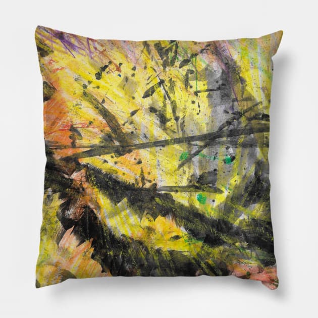 Texture - 315 Pillow by walter festuccia