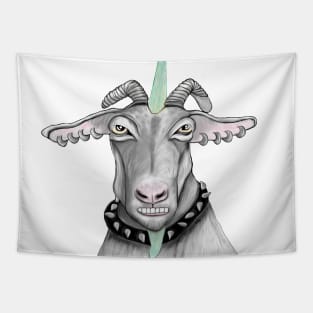 Punk goat Tapestry