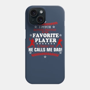 Vintage Dad Son Batting Practice LOVE Baseball Original Phone Case