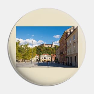 Congress Square in Ljubljana, Slovenia Pin