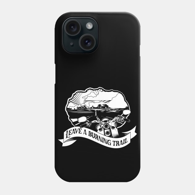 Leave a Burning Trail Phone Case by BeCreativeHere