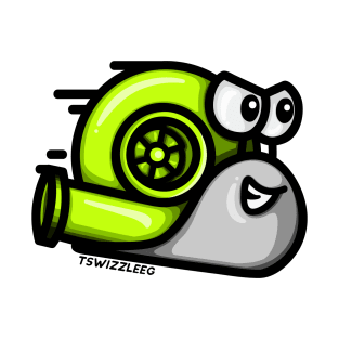 Turbo Snail - Lime Green T-Shirt