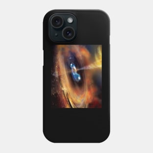 Neutron Stars Collide Phone Case