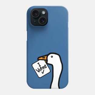 Goose says he Voted Phone Case