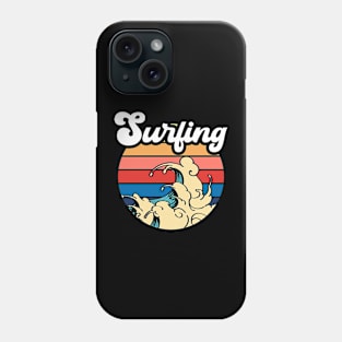 Surfing T Shirt For Women Men Phone Case