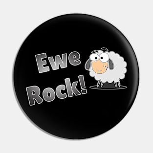 Ewe Rock! Pin