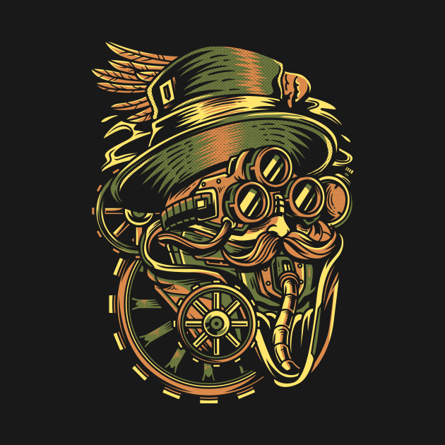 Steampunk Wizard by NerdGamePlus