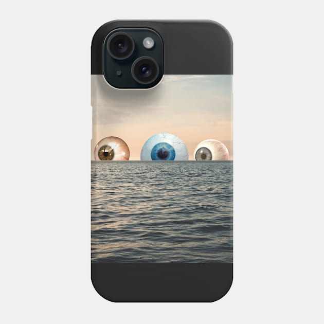 Ocean of emotion Phone Case by LanaBanana