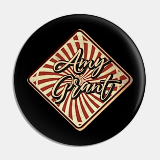 Amy Grant Vintage design on top Pin