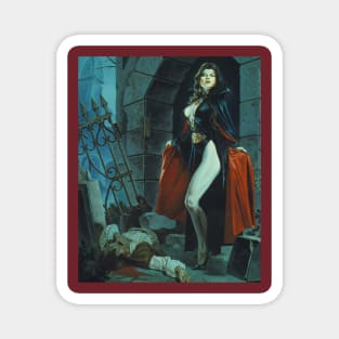 Vampire Lady 1 Magnet