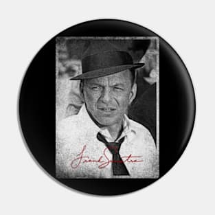 Sinatra Potrait Pin