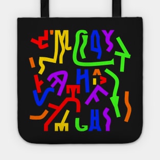 Hidden Message || I'm Gay Tote