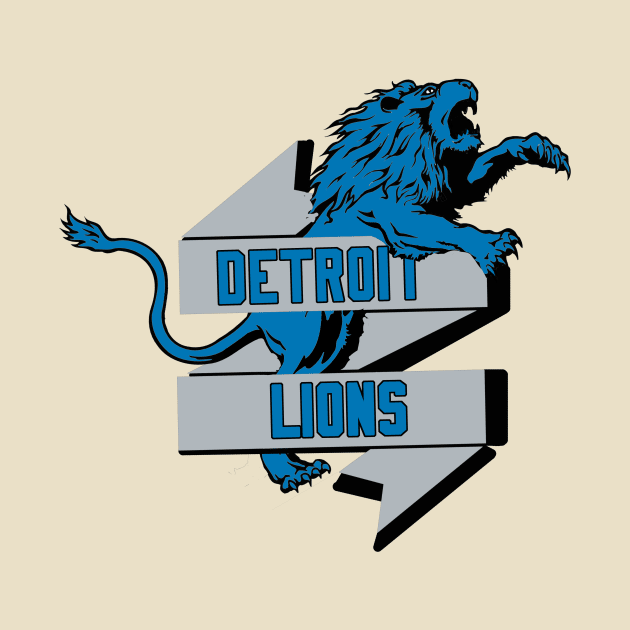 Detroit Lions by CovpaTees