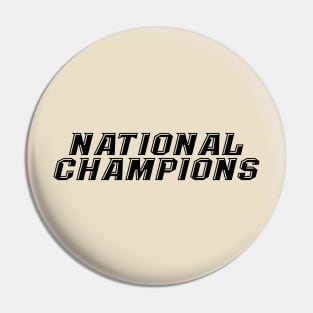 UCF National Champions Pin
