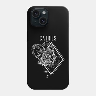 Zodiac cattery: aries Phone Case