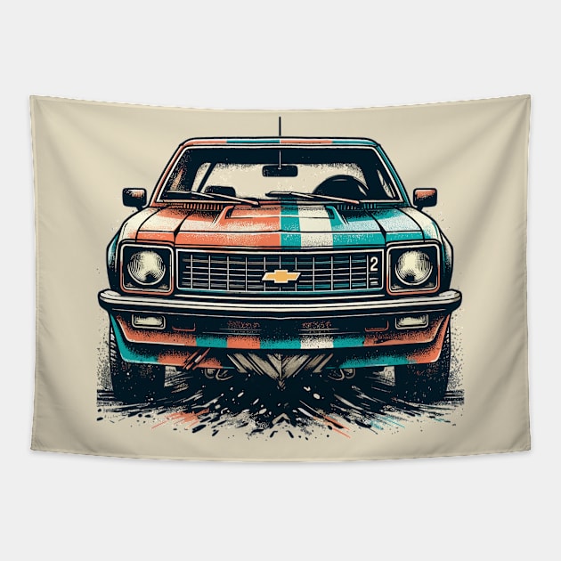 Chevy Chevette Tapestry by Vehicles-Art