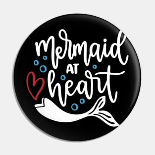 Mermaid at Heart Pin