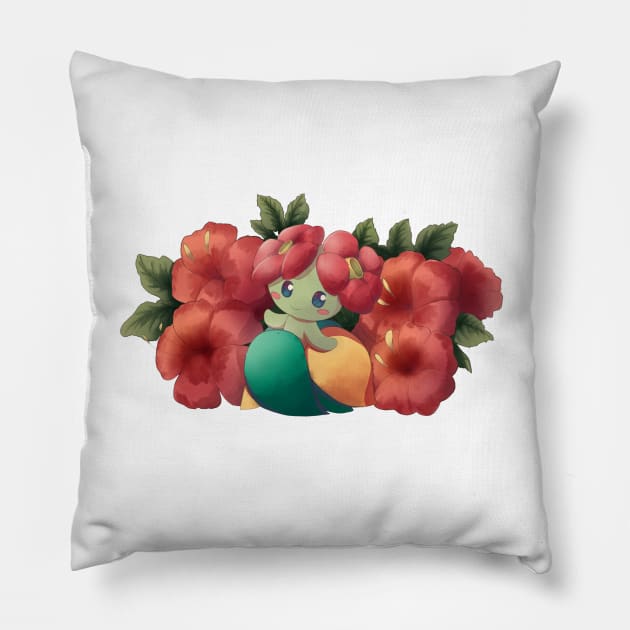 Hibiscus Pillow by unleashedrage