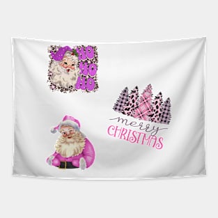 Vintage Santa Claus Stickers Pack Tapestry