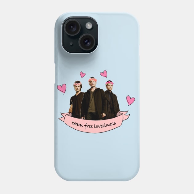 Team Free Loveliness Phone Case by Winchestered