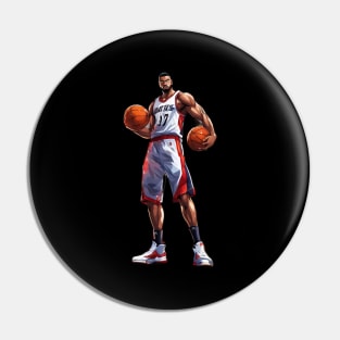 team basketball Pin