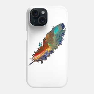 Red Feather Phone Case