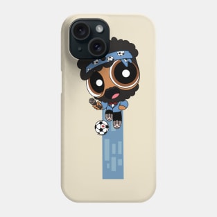 Flying Blue Power Puff Wayne Phone Case