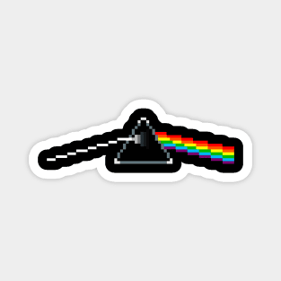 Dark side of the moon 8 bit Magnet