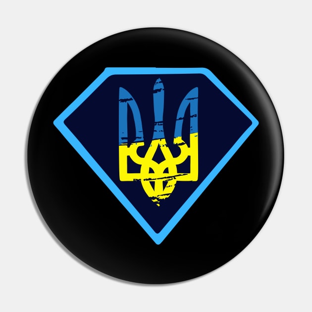 Ukrainian Trident Pin by FrogandFog