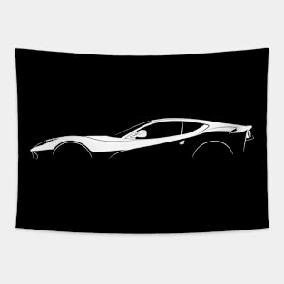 Ferrari 812 Superfast Silhouette Tapestry