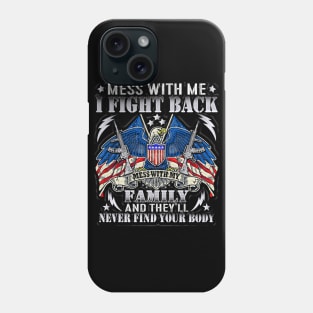 Black Panther Art - USA Army Tagline 25 Phone Case