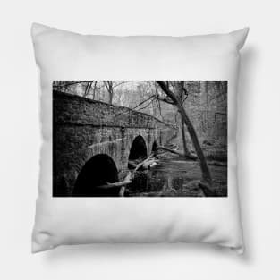 Stone Arch Bridge - Bowman's Hill Pillow