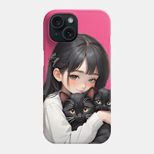 Black Cats Lover Phone Case