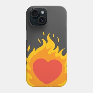Loving in Fire. Phone Case