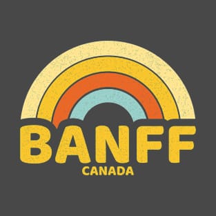 Retro Banff Canada T-Shirt