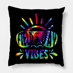 Field Day Vibes Last Day Of School Field Day Teacher Pillow