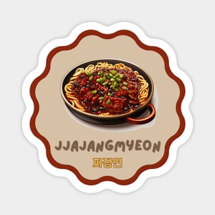 Jjajangmyeon | Korean cuisine | Traditional Food Magnet