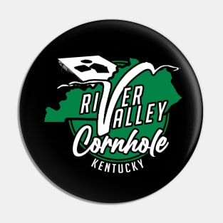 River Valley Cornhole Logo Pin