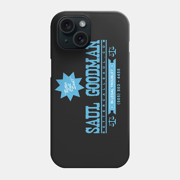 Breaking Bad Better Call Saul Shirt Phone Case by markmurphycreative