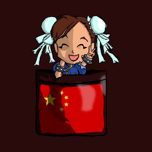 Street Fighter Pocket Pals - #3 Chun Li by vpdesign