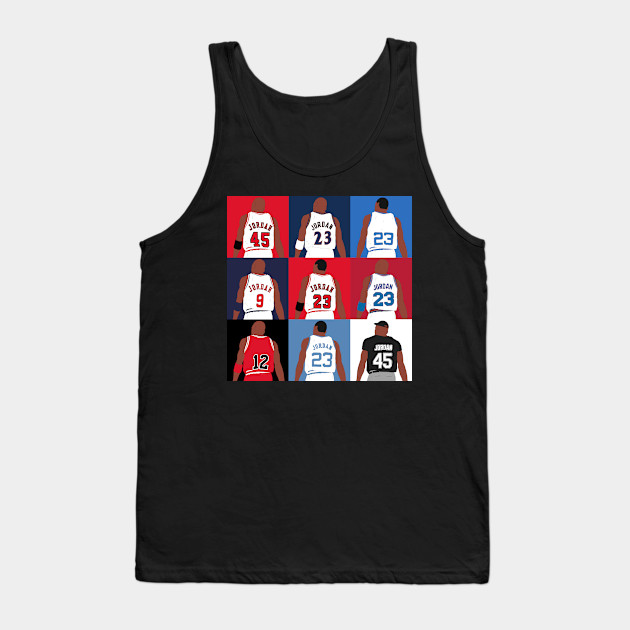 michael jordan jersey tank top