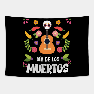 Dia De Los Muertos Tapestry