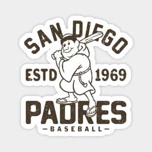 Retro San Diego Padres 1 by Buck Tee Magnet