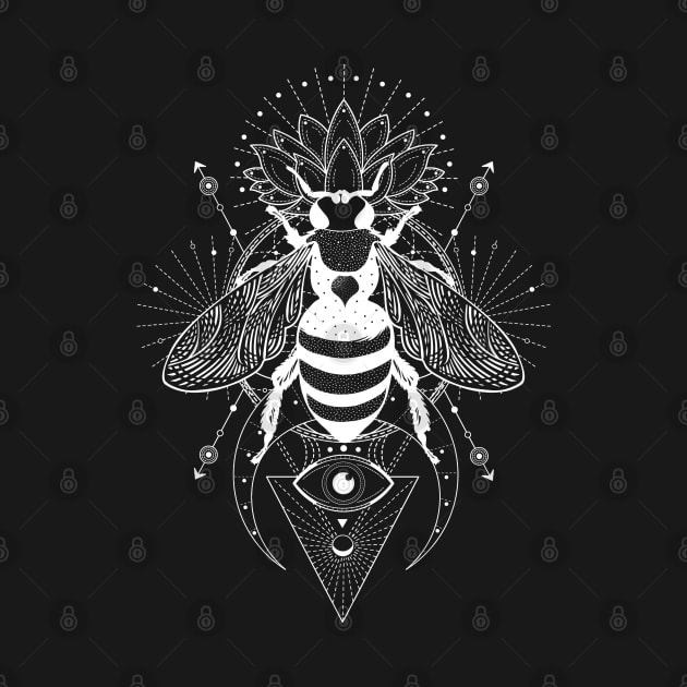 Honey Bee | Sacred Geometry by CelestialStudio