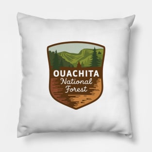 Ouachita National Forest Emblem Pillow